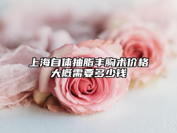 上海自體抽脂豐胸術(shù)價格大概需要多少錢