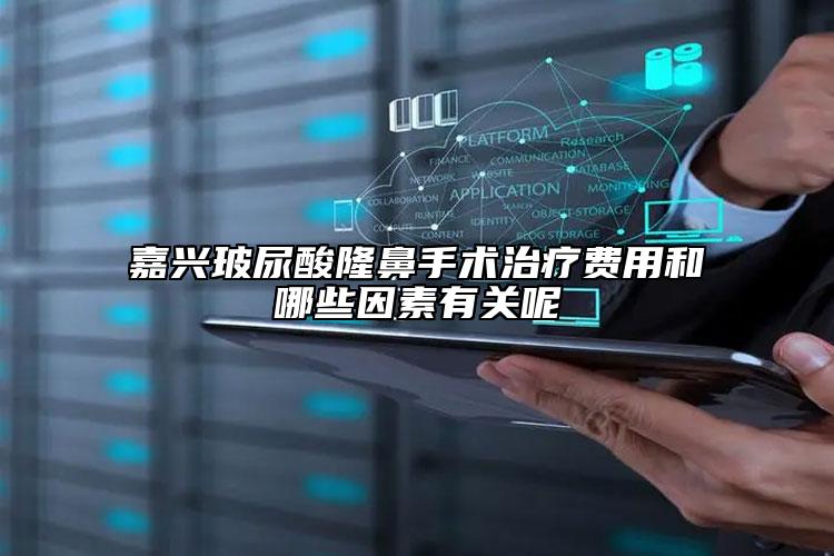 嘉興玻尿酸隆鼻手術(shù)治療費(fèi)用和哪些因素有關(guān)呢